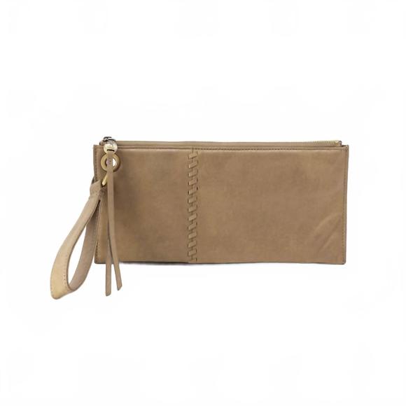 NEW HOBO women's vida wristlet in burnished sage - Picture 1 of 4